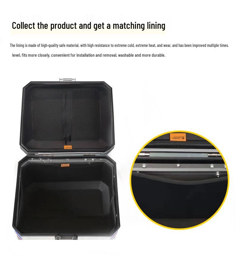 GSADV Aluminum Tail Box for CFMOTO ZEEHO AE8 Electric Scooter Pedal Modification