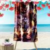 Souls series Print Beach Towel, Large Soft Quick Dry Towel for Beach Camping Swimming