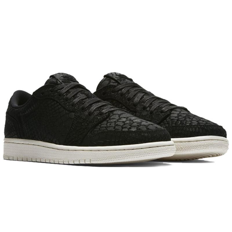 Jordan 1 Retro Low NS Czarny Python Damskie Jordan AJ6004-010