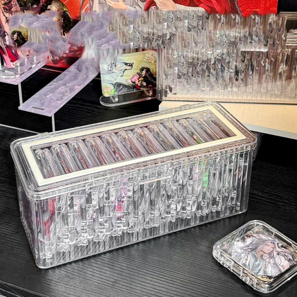 Transparent Coffee Capsule Storage Box Acrylic Dolls Clothes Storage Rack  Kitchen