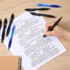 12pack Eraseable Pens, 0.5mm Click Fine Point Retractable Erasable Gel Pens Stationery Supplies for Writing Completing Sudoku Crossword Puzzles