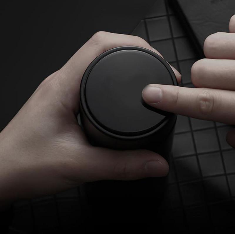 Potiskovací vakuová láhev Lucky Deer 304 z nerezové oceli Láhev na kávu a čaj na vodu 500 ml Domácí venkovní sportovní pohár na vodu