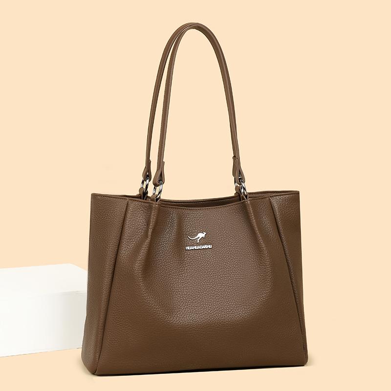 Handbag Large Capacity Commuter Women's Shoulder Bag PU Tote Bag