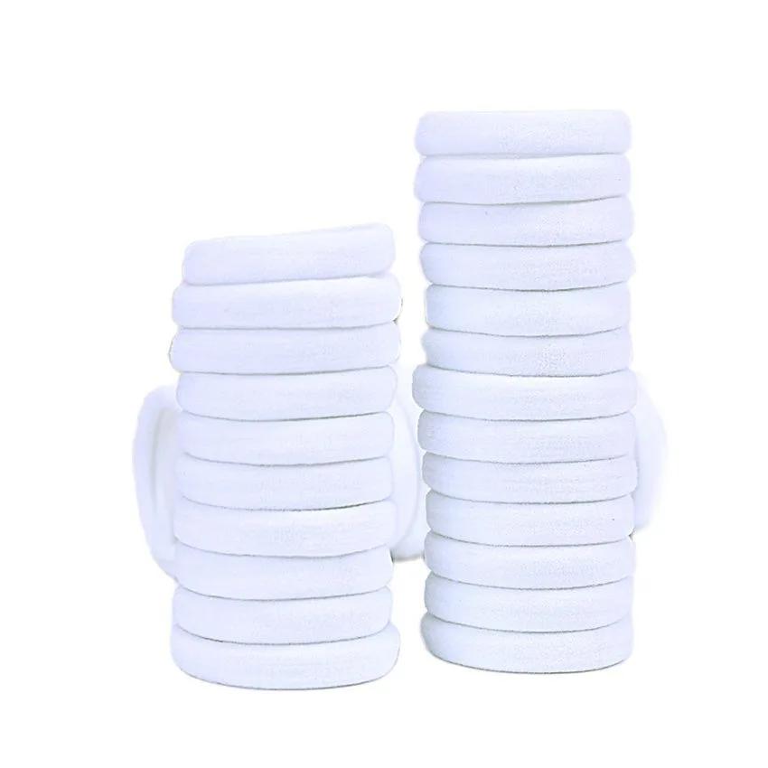 Band 50pcs High Elasticity Solid Color Rubber , Fashionable Simple Hair Accessories Ideal Gift Choice For Women And Girls 50pcs