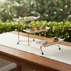 Cake Effortless Stand To Store Foldable Stable Metal Frame Dessert Display Rack for
