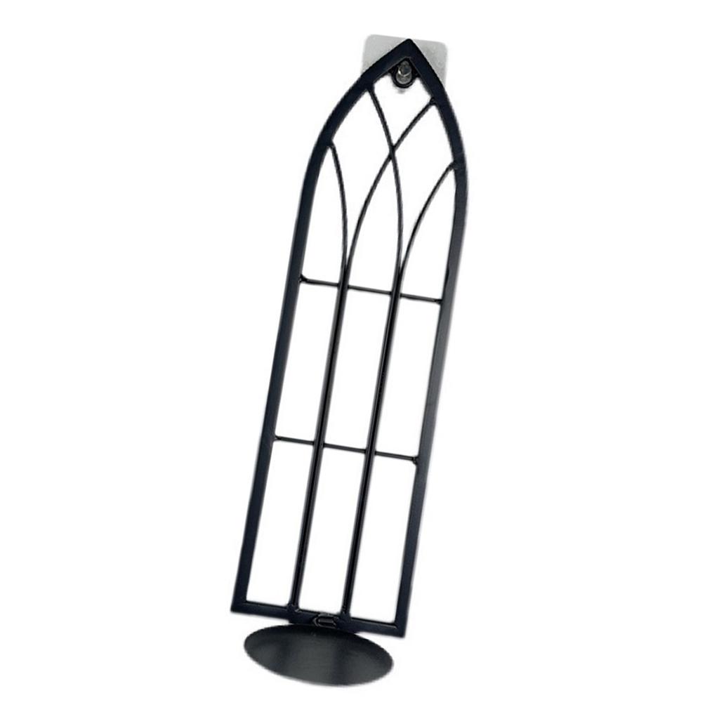 Wall Hanging Sconce Handmade Cast Iron Wall Sconce Candle Display Holder for Elegant Home Decoration