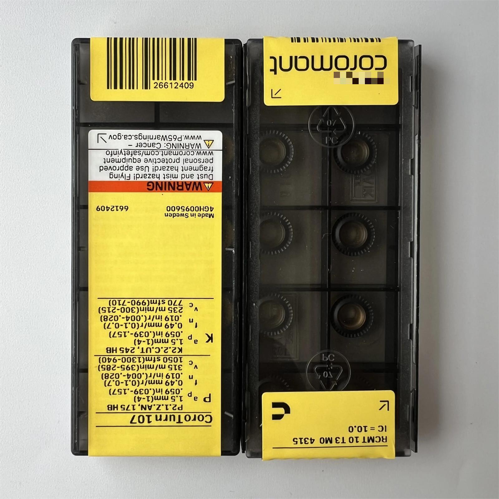 

RCMT10T3M04315 / Carbide blade 10 Pcs