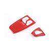 Cover Trim Bright Red Window Lift Panel Switch 2009~2015 For Benz Smart Fortwo