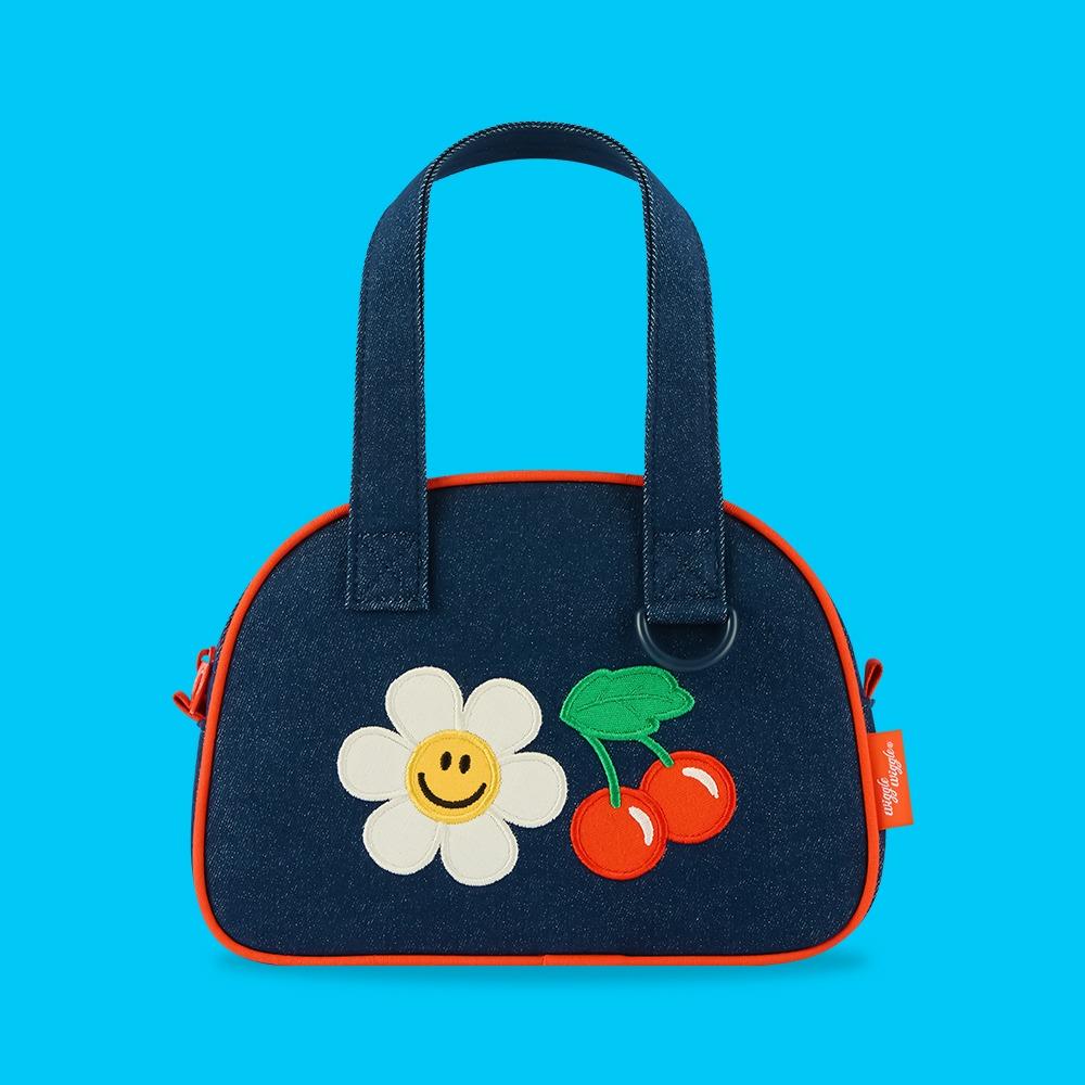 

Wiggle Wiggle Mini Denim Bag – Cherry & Smile Cherry & Smile