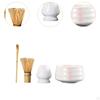 4 Pack Matcha Whisk Set, Complete Bowl Tea Making Tool Ceramic Kits,