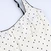 Women Fashion Commuter Polka Dot Slim Spaghetti Strap Camisole Tank Top