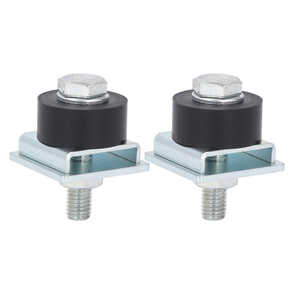 2Pcs Stainless Steel Trolley Roller Wheels Limit Assembly Positioning for 1‑5/8in Width Strut Channe