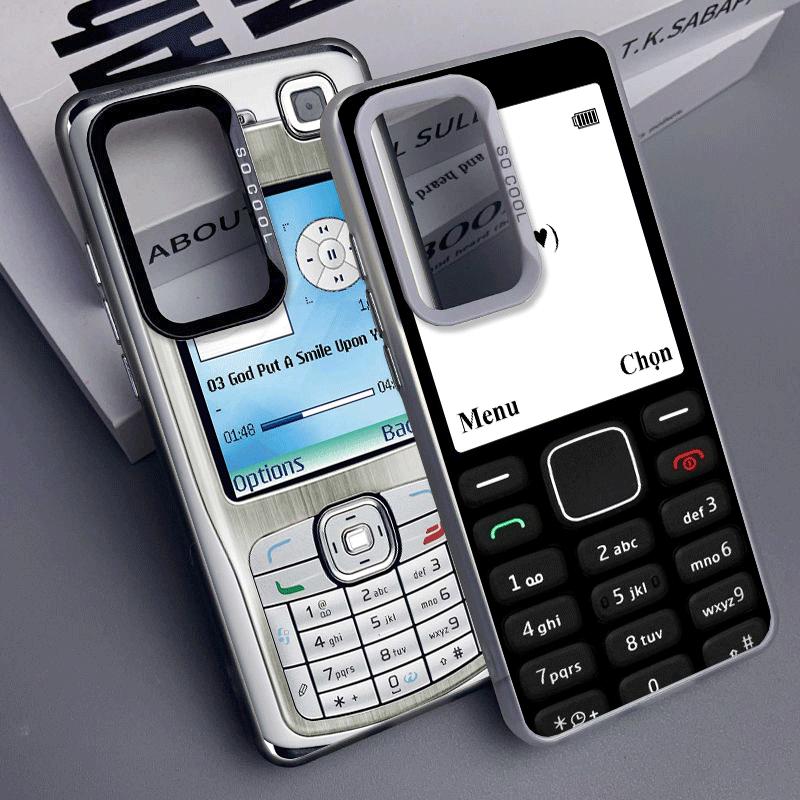 Funny Retro Callphone Shockproof Phone Case for Samsung A17 A16 A15 A14 A37 A57 A36 A56 A26 A35 A55 A25 A34 A54 A24 A13 A23 A33