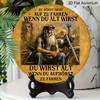 Aluminum Retro German Biker Wall Sign, "You Don't Stop Riding When You Get Old" Metal Plaque, Ideal for Motorcycle Lovers, Father's Day & Bar Decor