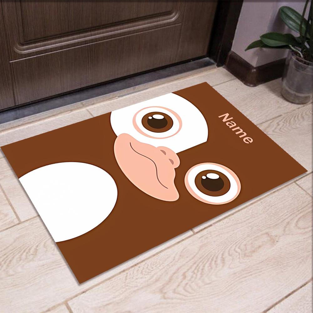 Custom Name Gremlins Printed Carpet,Rug for Office Chair Living Room Bedroom Kitchen Room Decor Gifts.