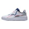 Li Ning We Wo SPWV Lite Baskets Basses Confortables et Polyvalentes Baskets Homme Blanc Bleu AGCR037-4