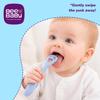 BeeBaby Gentle Swipe 100% Silicone Tongue Cleaner for Babies & Kids | Baby Tongue Cleaner/Scarpper | Soft Oral Cleaner for Infants | BPA Free Foo