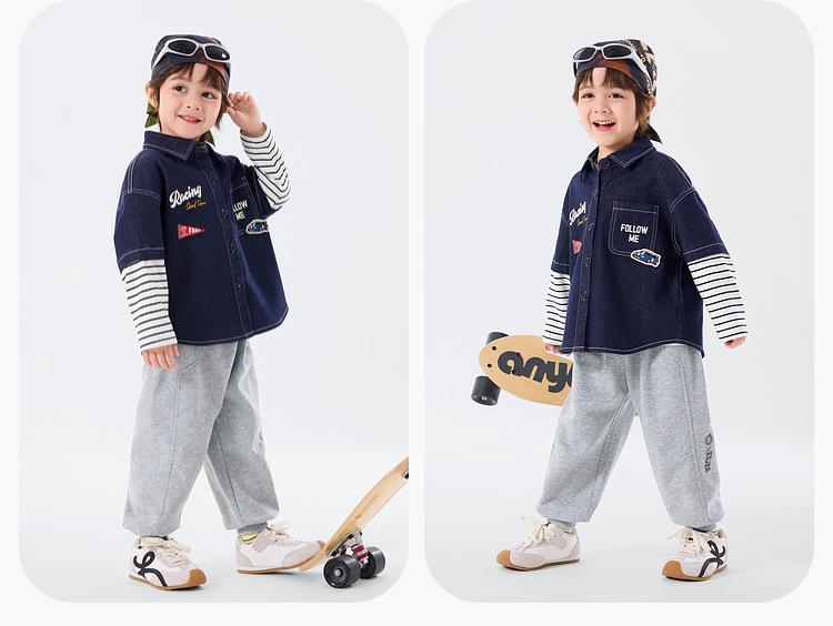 Dudu Home Spring New Arrivals: Children's Sports Pants - Boys' and Girls' Trendy Sweatpants and Casual Pants