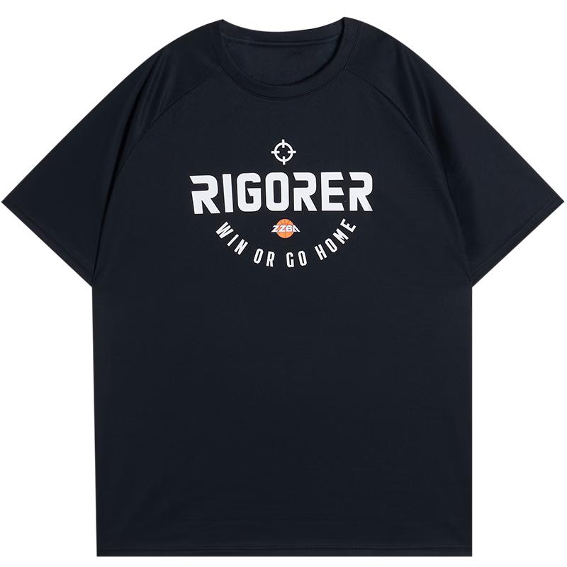 RIGORER Men's Quick Dry Athletic Short Sleeve T-Shirt