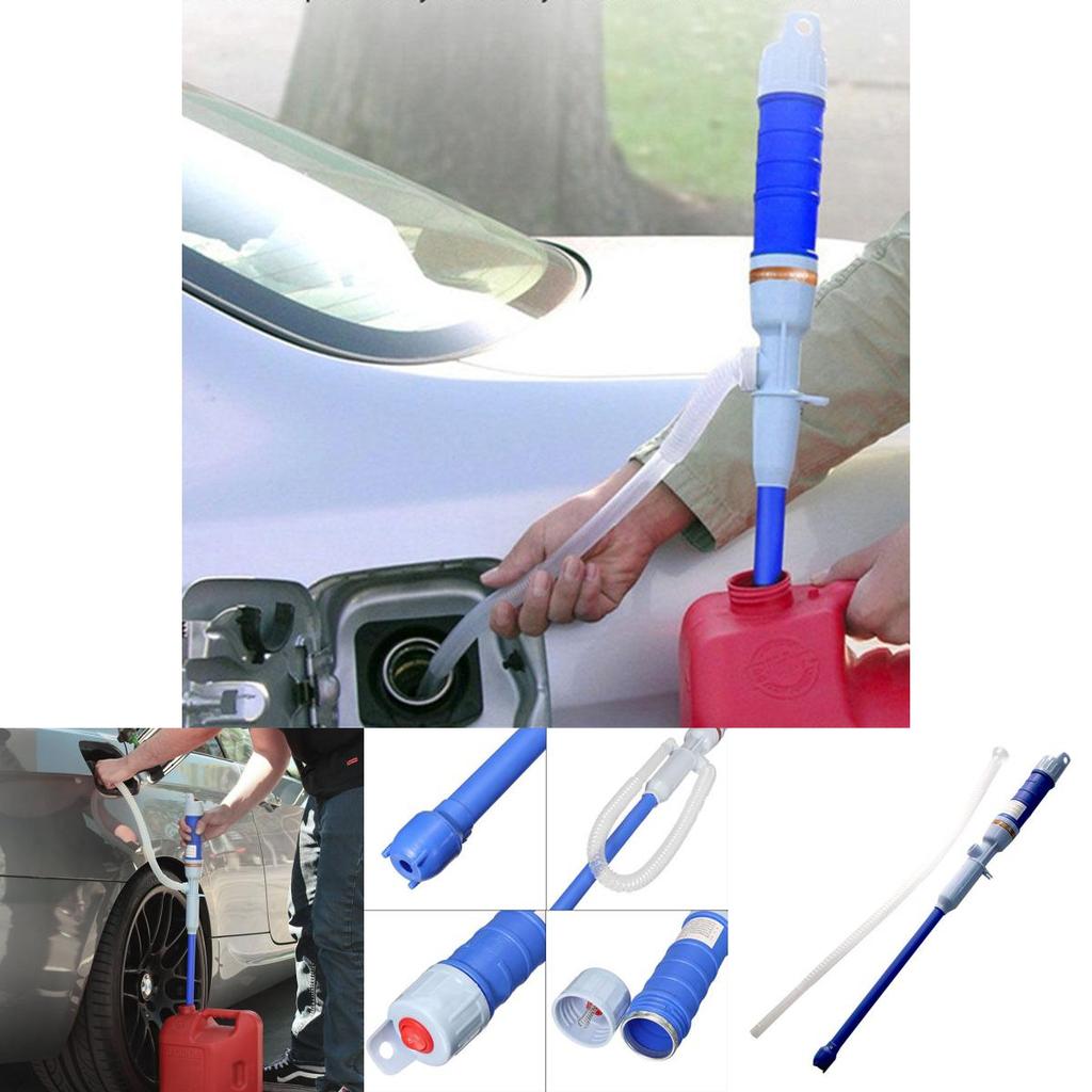 Elektrische Siphonpumpe für Flüssigkeitstransfer in Premiumqualität für Benzin, Öl, Wasser, Aquarien