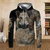 Wild Boar Hunting Camo 3D Print Hoodies Men Women Long Sleeve Hooded Sweatshirts Pullover Oversized Harajuku Coat Man Clothing