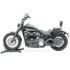 Sissy Bar compatible avec Harley Davidson Softail 18-25 Craftride R1 detachable noir + Porte Bagages p. Sissy Bar