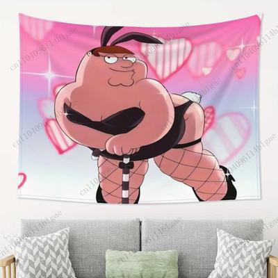 Cartoon Dickliche Figur Wandteppich Sexy Outfit Design Einzigartige Wohndekoration Wandbehang Kunst für Schlafzimmer Wohnzimmer