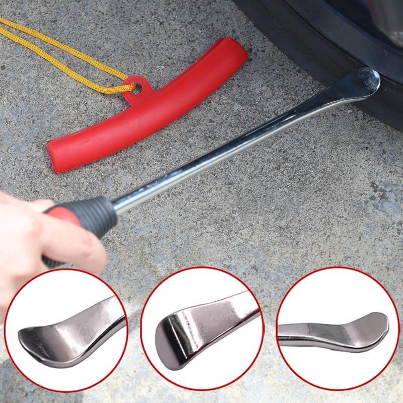 Tire Changing Lever Tools Motorcycle Tyre Repair Auto Spoon Wheel Kit 31CM Bike Tire Levers Spoon Rim Protector Tire Repair Tool