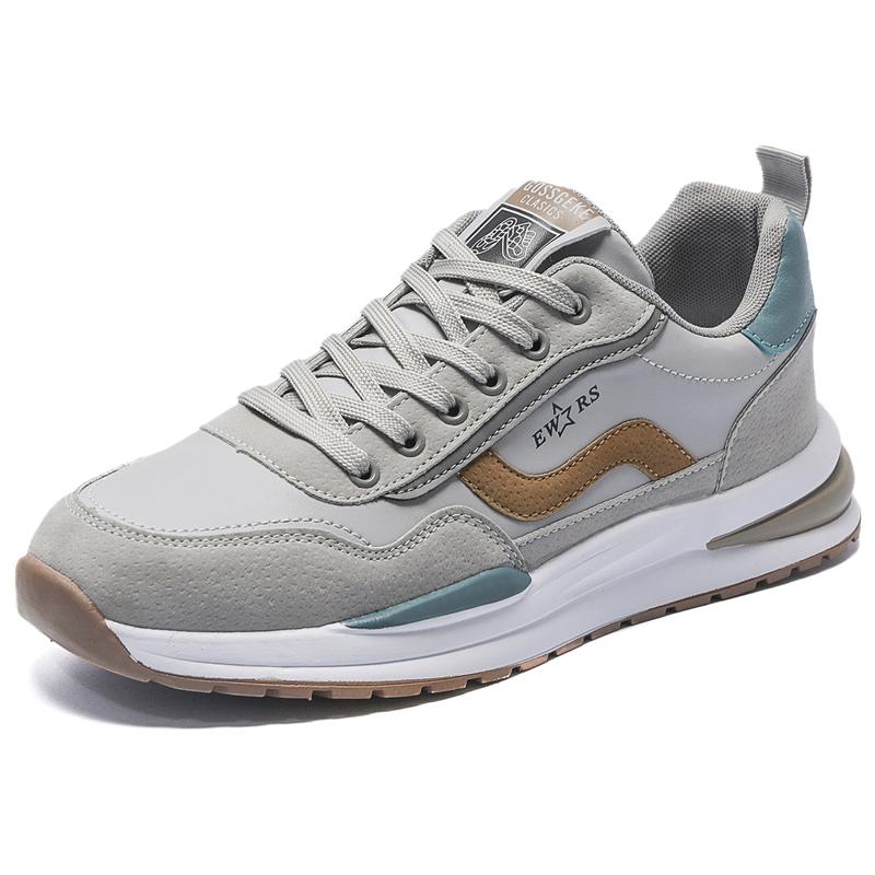 Men's casual sports shoes four seasons fashion trendy shoes outdoor running shoes non slip soft sole comfortable male sneakers
