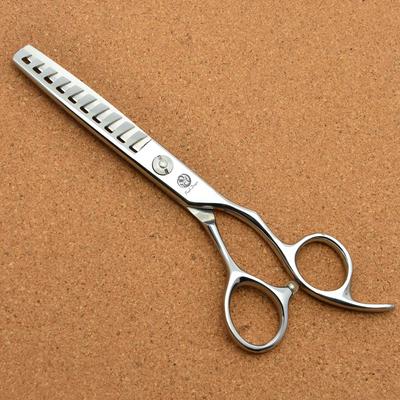 2005Z 6'' 17Cm  Professional Hairdressing Scissors 10 Teeth 45% Thinning Rate Thinning Scissors Hair Shears