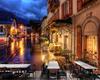 European Town Wallpaper European Street Scenery Wall Mural Background Wall Wallpaper