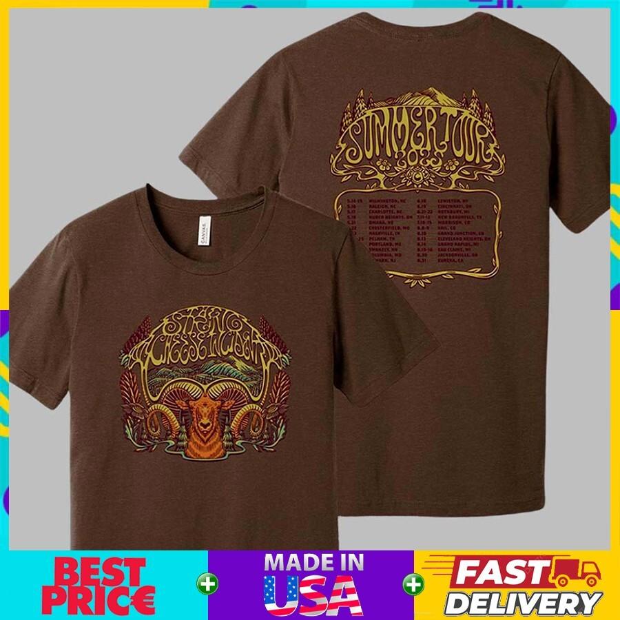 The String Cheese Incident Summer Tour 2026 Limited Edition Merch Tour T-Shirt S