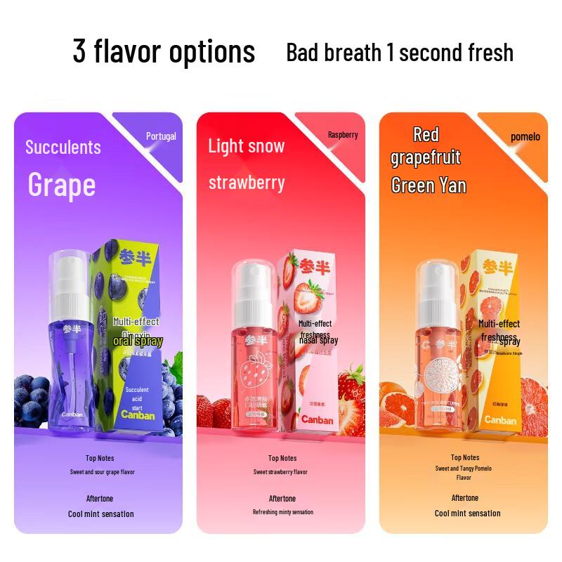 Cenban Red Grapefruit & Green Tea Breath Spray