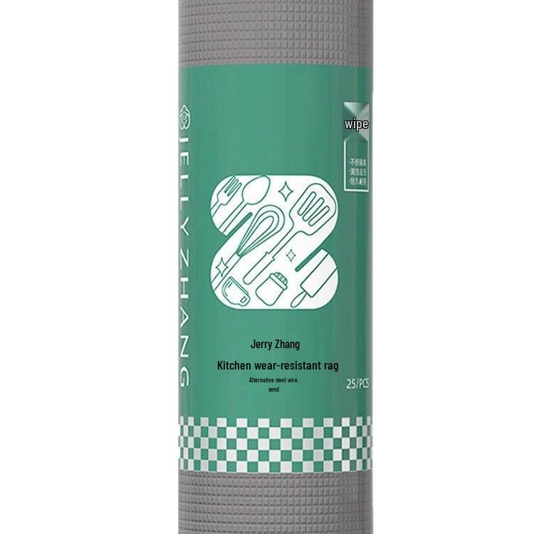 Wear-Resistant Dishcloths: Thick Absorbent, Non-Stick, Oil-Replacing Steel Wool Pads for Disposable Cleaning