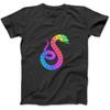 Chinese New Year of LGBT Snake Long Sleeve T-Shirt Sweatshirt Hoodie for Men Women Kids Made In Canada Black