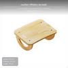 Wooden Foot Rest, Office Under Desk Stool, Rocking Footrest, AntiSlip, Relieves Leg Fatigue