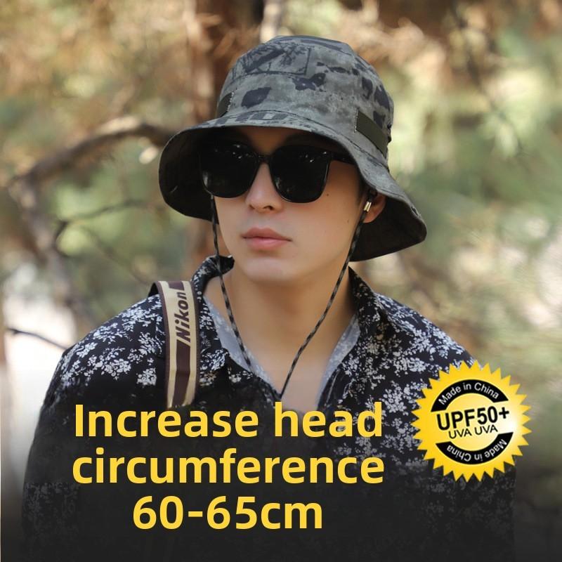 Sun Protection Fisherman Hat With Large Brim For Summer Travel And Outdoor Activities