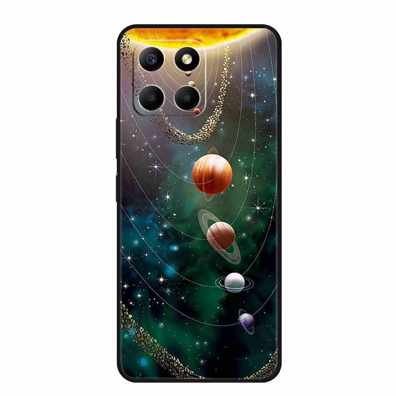 Phone Case For Honor X7d 5G 2025 Back Cover Case X 7 D Shockproof Black Silicone Soft Coque For Honor 400 Smart Play 10T 5G Case