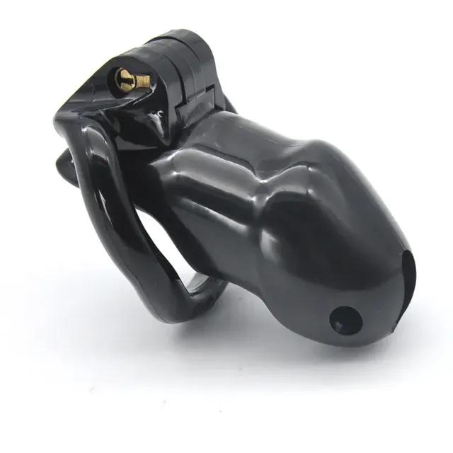 Sex Toys Resin Male Chastity Devices With 4 Penis Rings Chastity Lock Cock Cage Penis Sleeve Exotic Sex Product For Men 18+