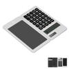 Office Desk Calcultor Solar Powered Multifunctional Pocket Desktop Calculator with Writing Tablet