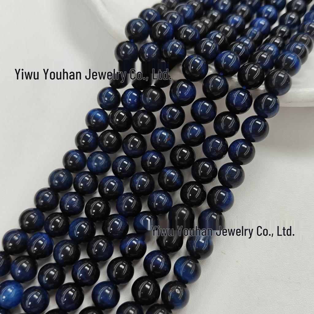 Handmade Natural Colorful Tiger Eye Stone Beaded Jewelry Accessories