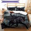 3pcs World of Warcraft Characters2 Pattern Bedding Set Duvet Cover Set Includes Duvet Cover &pillowcases, Perfect All Season Bedroom Decoration & Gift