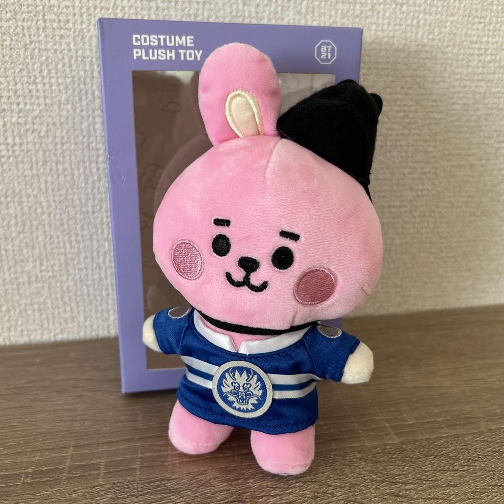 [USED] BT21 cookie Hanbok COSTUME PLUSH TOY