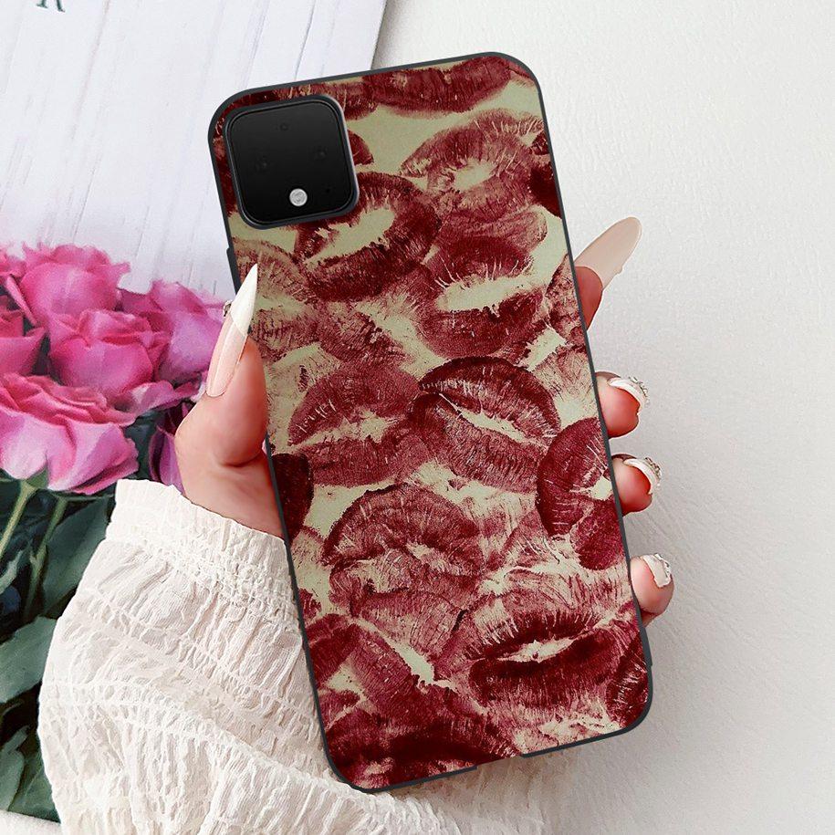 Pour Google Pixel 4 XL Coque Pixel XL4 Housse Marbre de Luxe Dessin Animé Silicone Souple TPU Étuis de Téléphone Pour Google Pixel 4XL G020J Pare-chocs