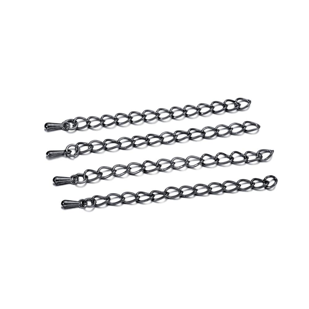 

20pcs/Lot 50mm 70mm Extended Extension Chains Tail Extender Chain For Jewelry Making Findings Connectors Supplies 5cm