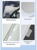 2024 Xiaomi SU7 Sunroof Sunshade: Ice Crystal Heat Insulation & Privacy Protection.
