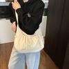 Nylon drawstring new large-capacity daily commute shoulder bag storage bag student Korean casual simple messenger bag