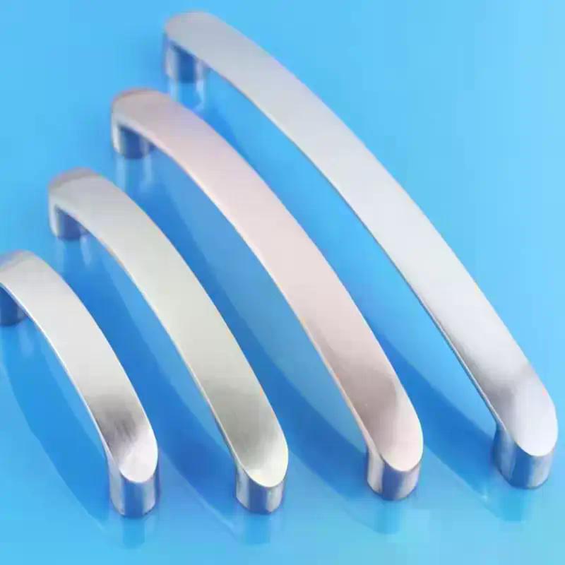 5PCS Cabinet Handles Knobs Aluminum Alloy Door Kitchen Knobs Cabinet Pulls Drawer Furniture Handle Hardware