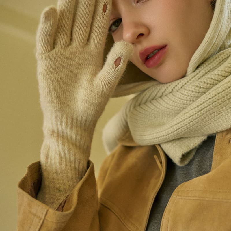 

J.ESTINA Базовые перчатки с отверстием для пальца IV (JEACEB4BF400IV260) single type