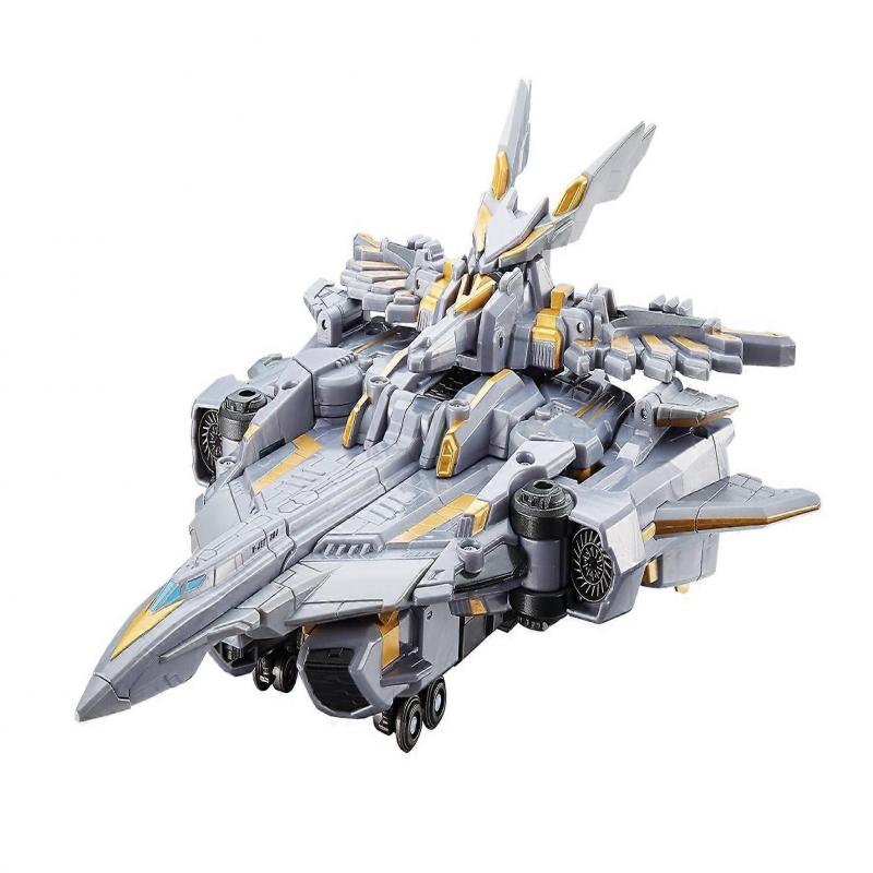 Transforming Robot Toy 9 Inch Dual Mode Vehicle to Robot Martial Arts Action Figure Black